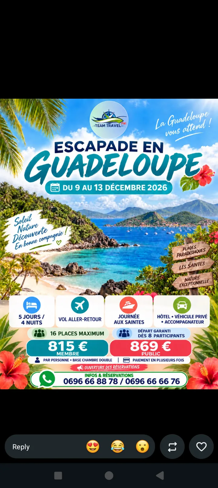 Escapade en Guadeloupe